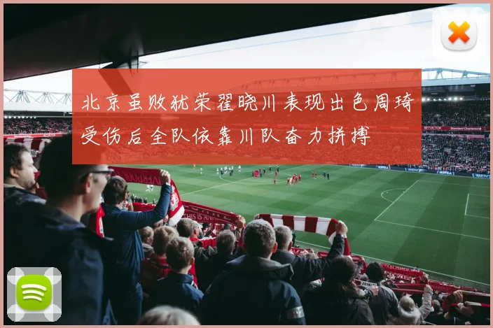 北京虽败犹荣翟晓川表现出色周琦受伤后全队依靠川队奋力拼搏